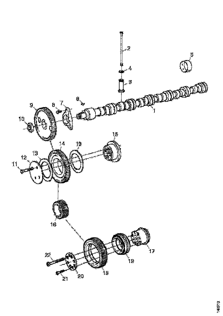 Buy 1542542 CAMSHAFT SCANIA