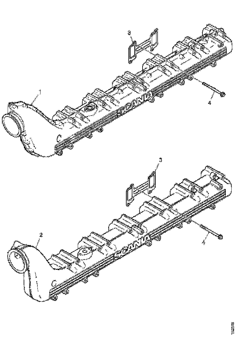 Buy 1543051 INTAKE MAN SCANIA