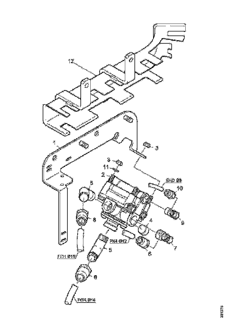Buy 1543102 BRAKE PIPE SCANIA