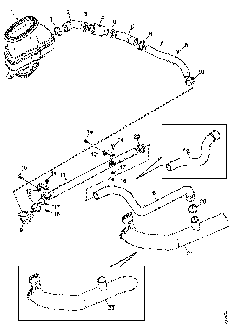 Buy 1544326 HOSE SCANIA