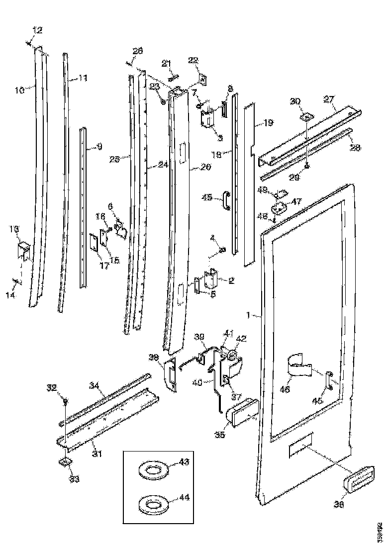 Buy 1544374 HANDLE SCANIA