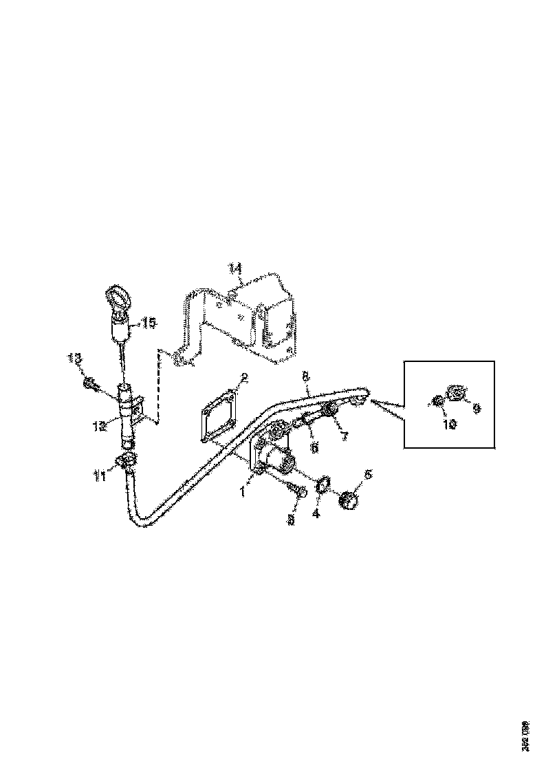 Buy 1544461 OIL DIPSTICK L=1230mm SCANIA