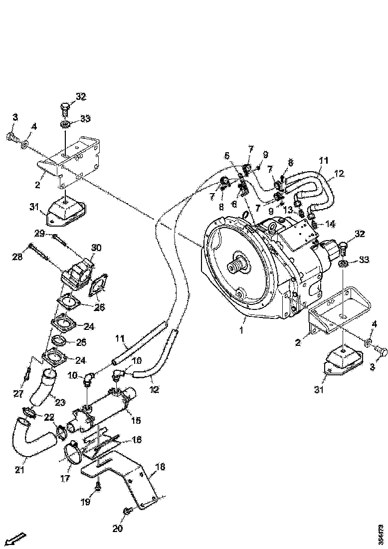 Buy 1544842 HOSE SCANIA