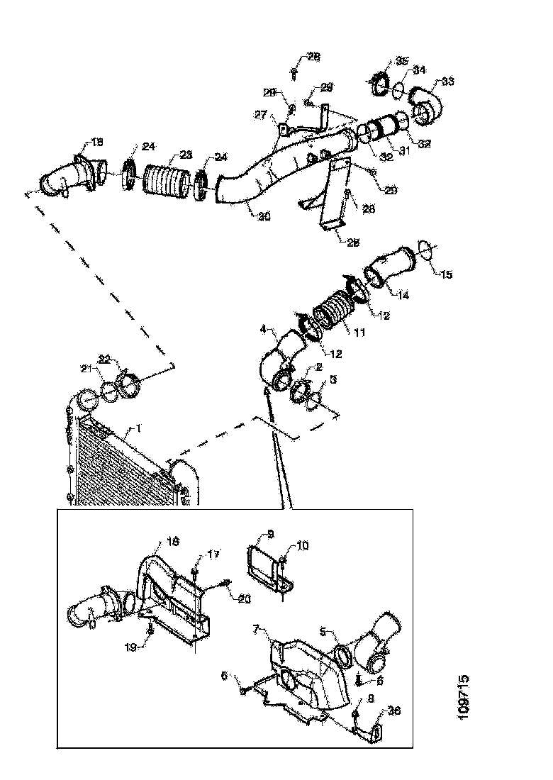 Buy 1545087 BRACKET SCANIA