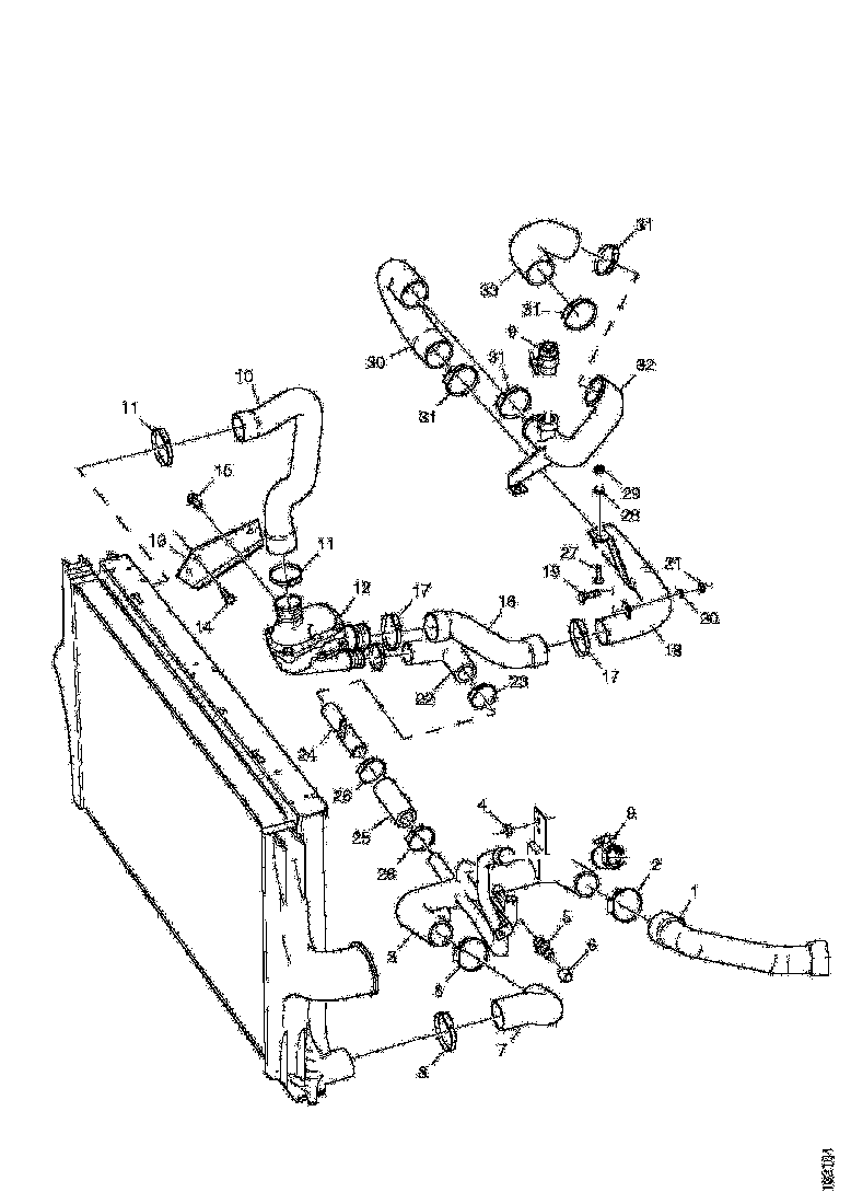 Buy 1545103 COOLANT PIPE SCANIA