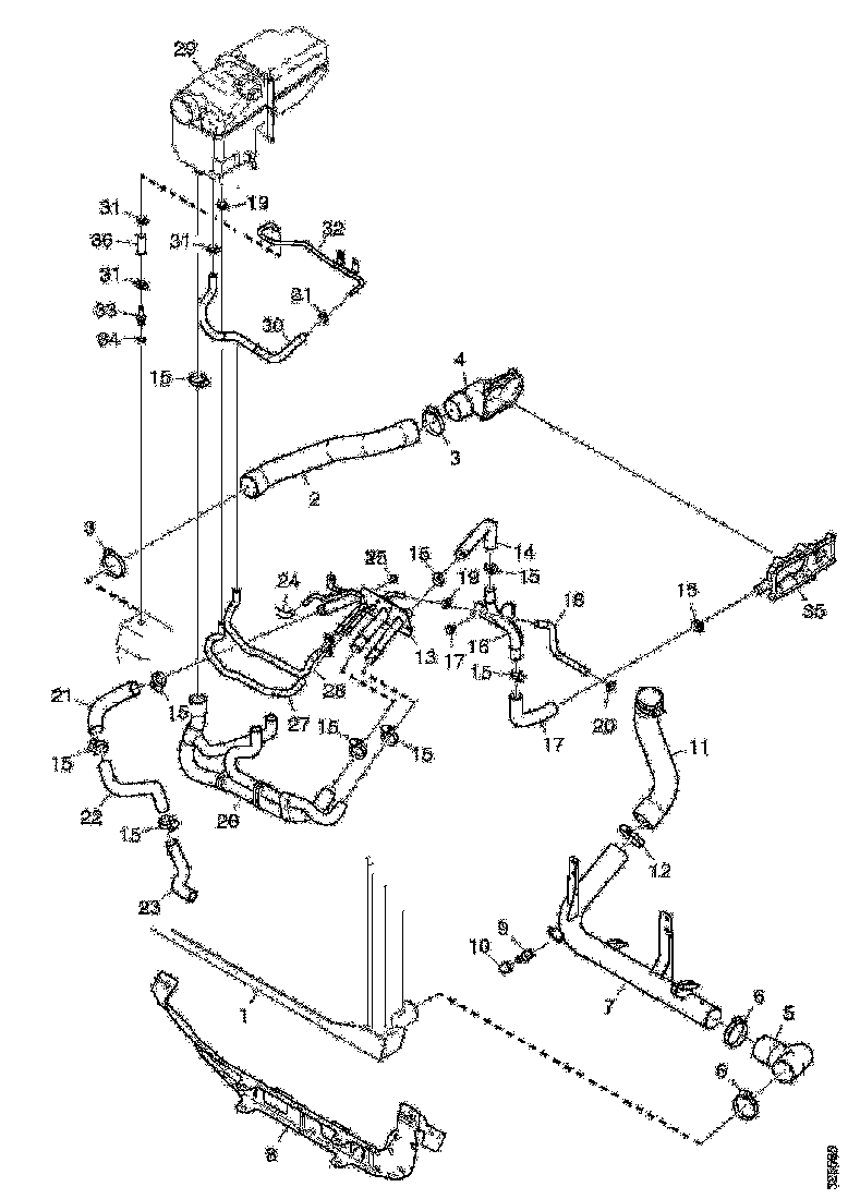 Buy 1545167 HOSE SCANIA