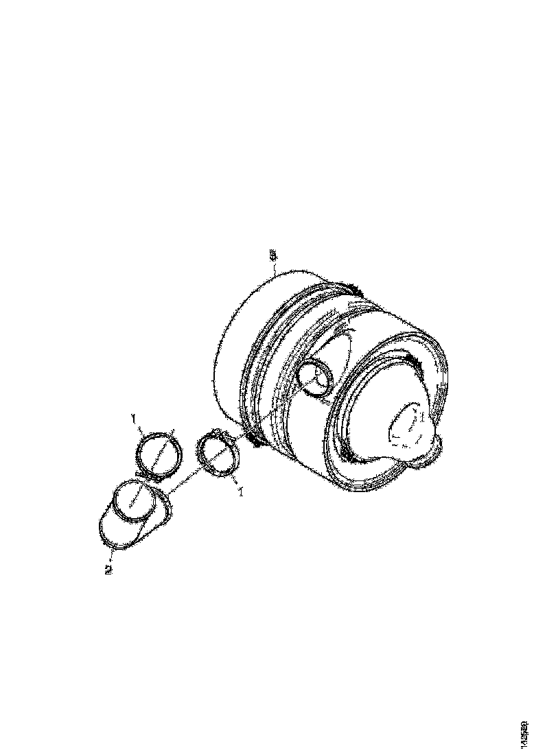 Buy 1545481 EXHAUST HOSE SCANIA