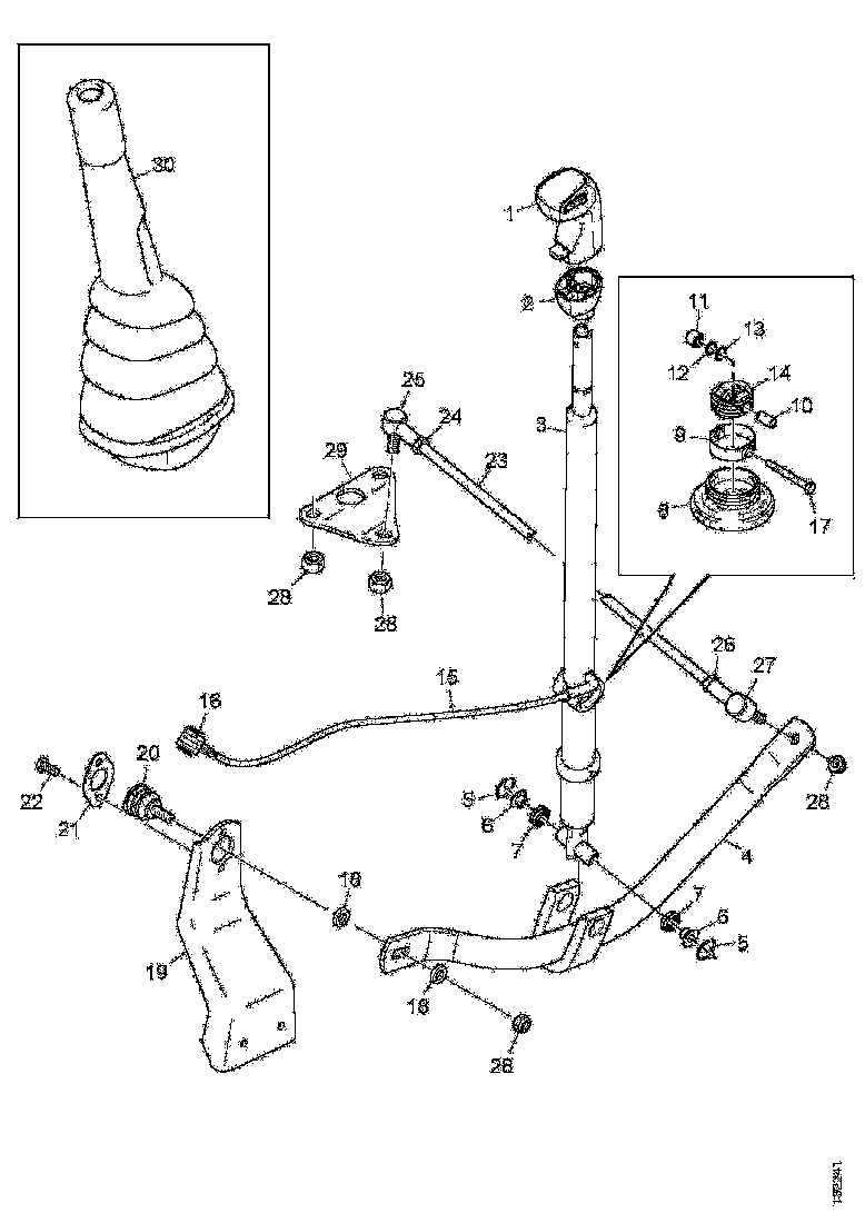 Buy 1545521 LEVER ASSY SCANIA