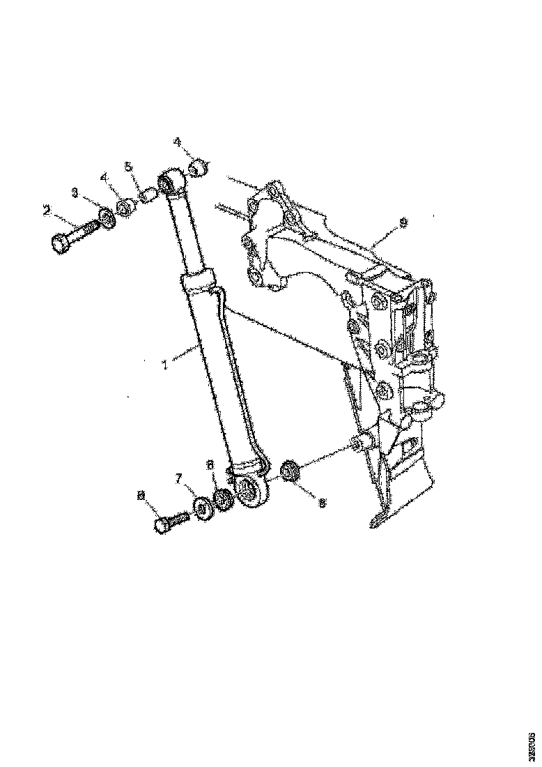 Buy 1549739 CAB TILT CYLINDER SCANIA