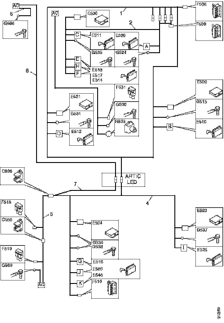 Buy 1549757 CABLE HARNESS SCANIA
