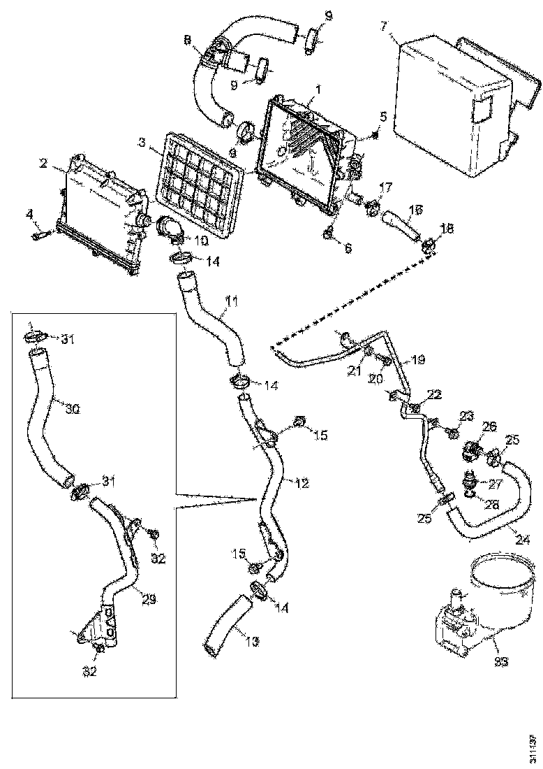Buy 1720121 HOSE SCANIA