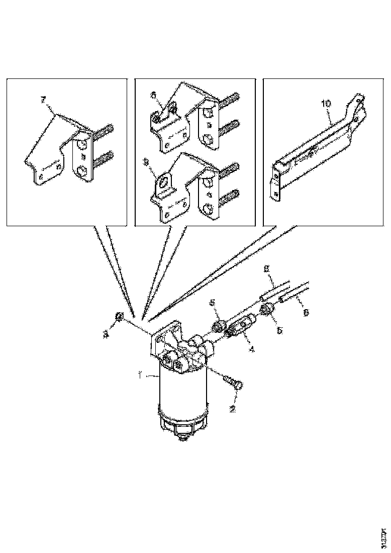 Buy 1720262 BRACKET SCANIA