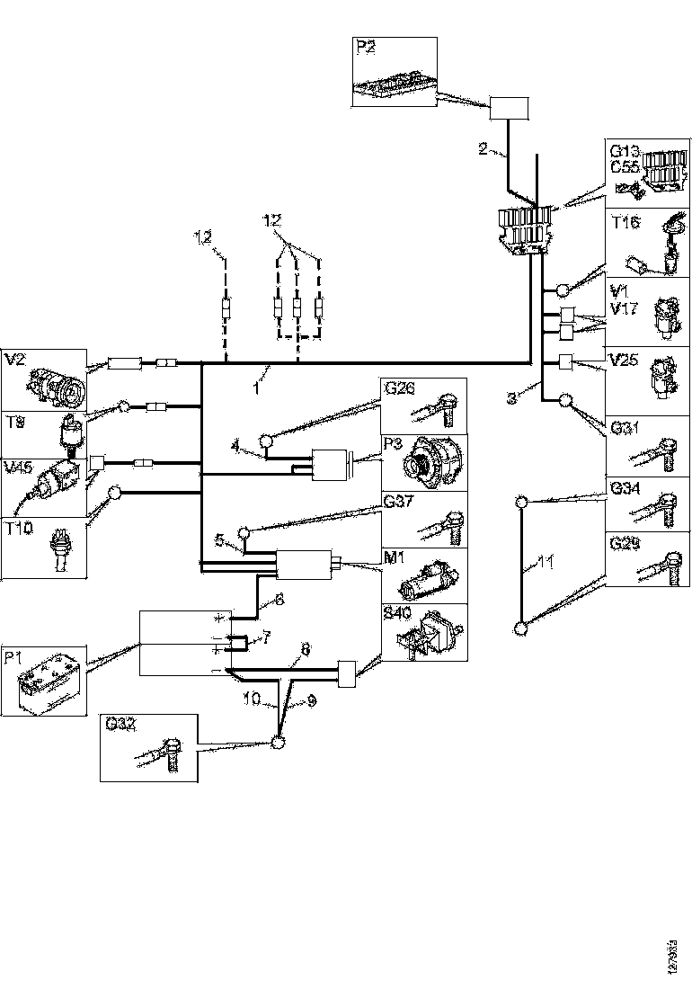 Buy 1720475 CABLE HARNESS SCANIA