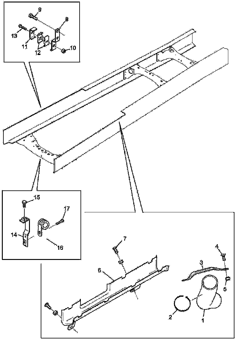 Buy 1720500 GUIDE RAIL SCANIA