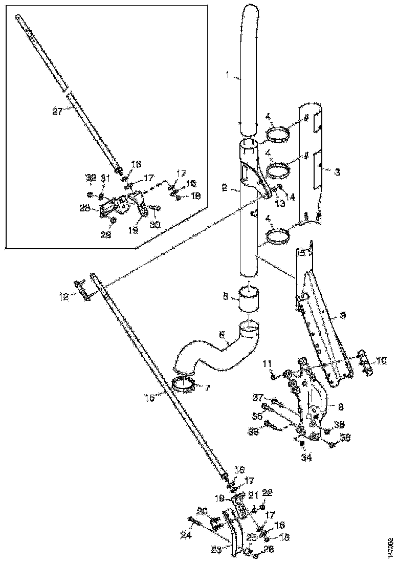 Buy 1722406 EXHAUST PIPE SCANIA