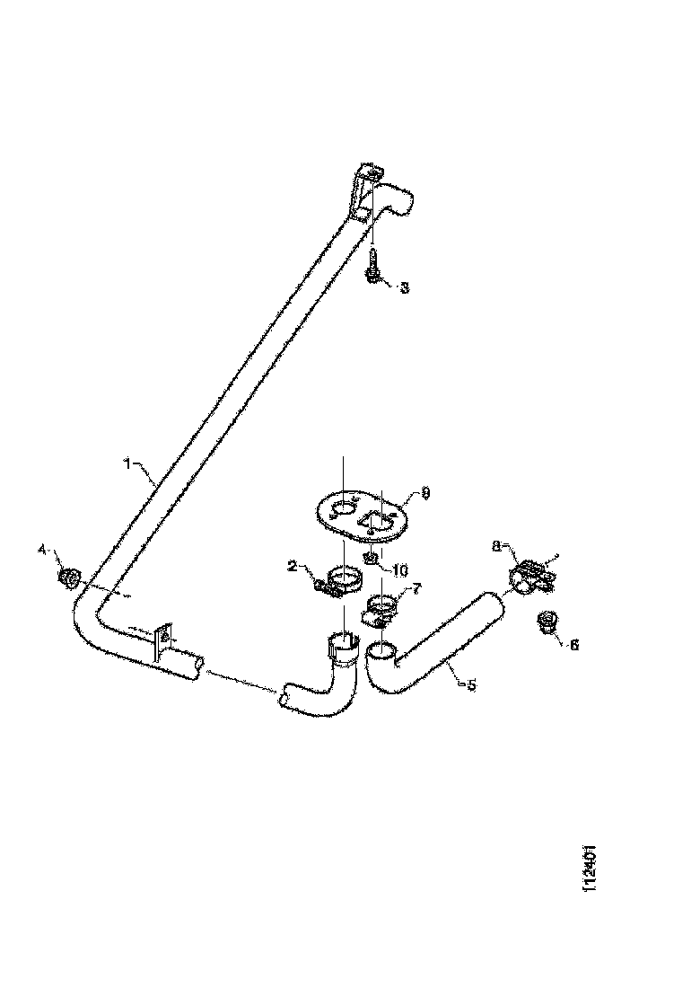 Buy 1722551 EXHAUST PIPE SCANIA