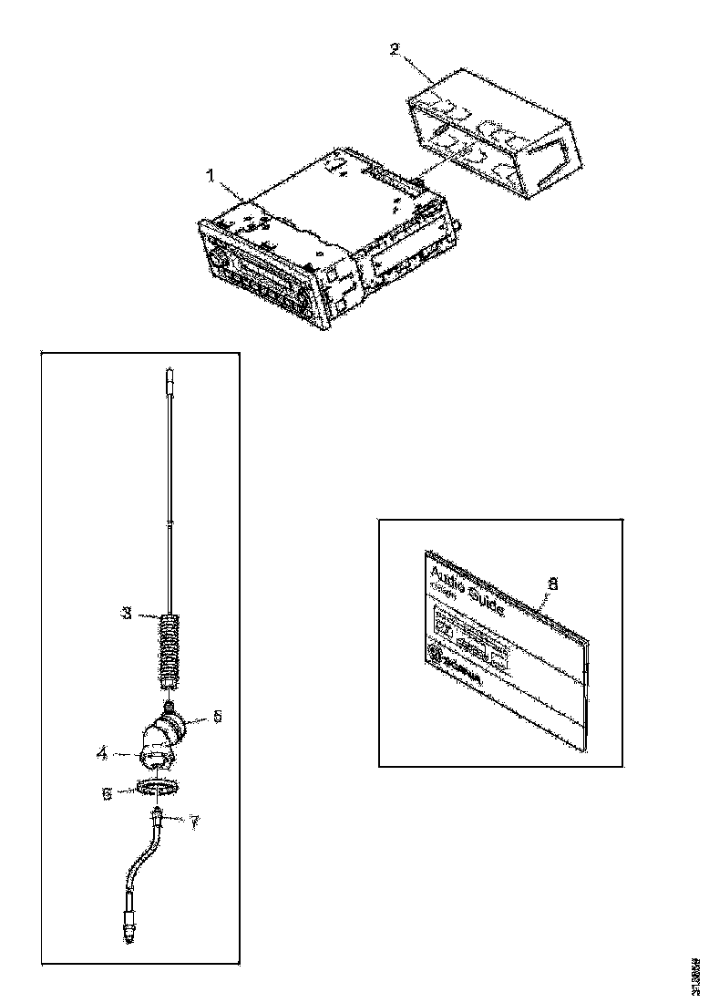 Buy 1722940 AUDIO OP G SCANIA