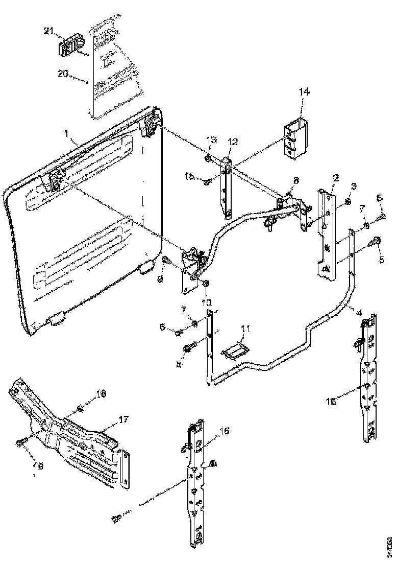 Buy 1723017 BRACKET SCANIA