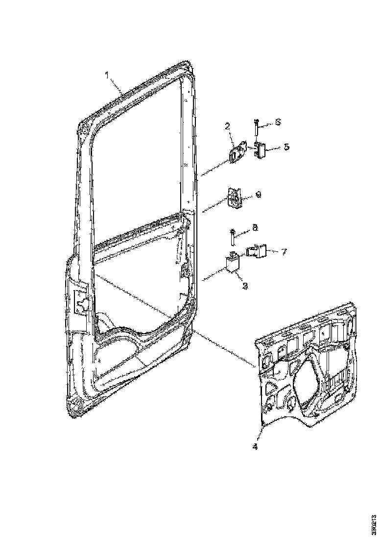 Buy 1724879 FRAME LH SCANIA