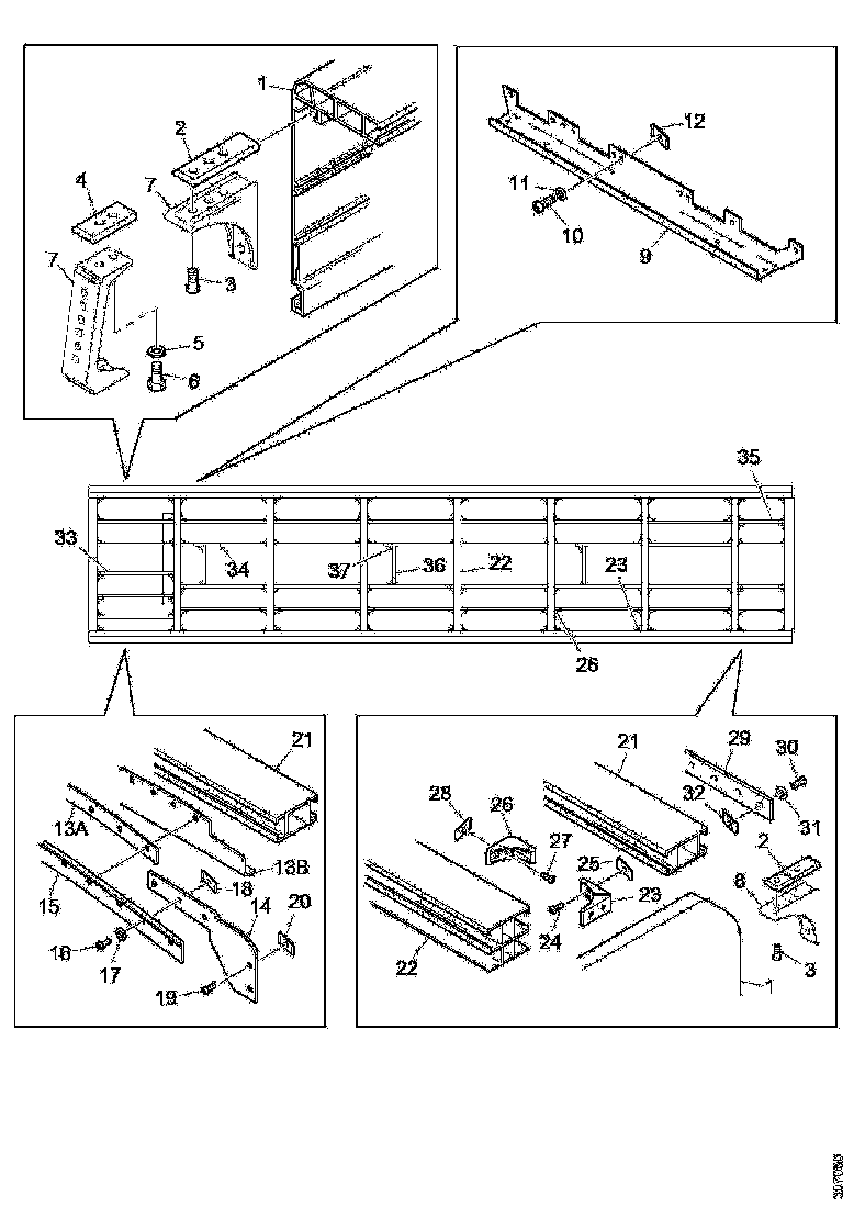 Buy 1725091 ROOF MEMBE SCANIA