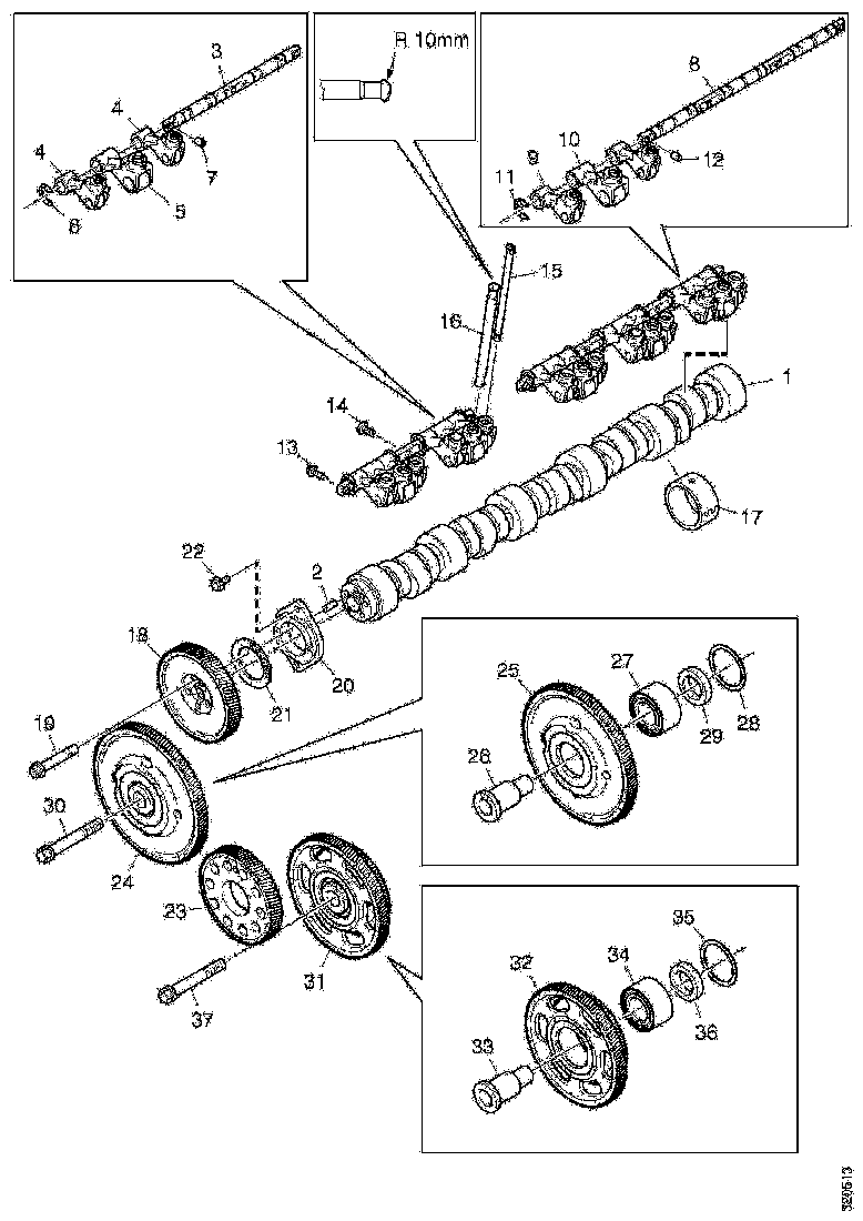 Buy 1726075 CAMSHAFT SCANIA