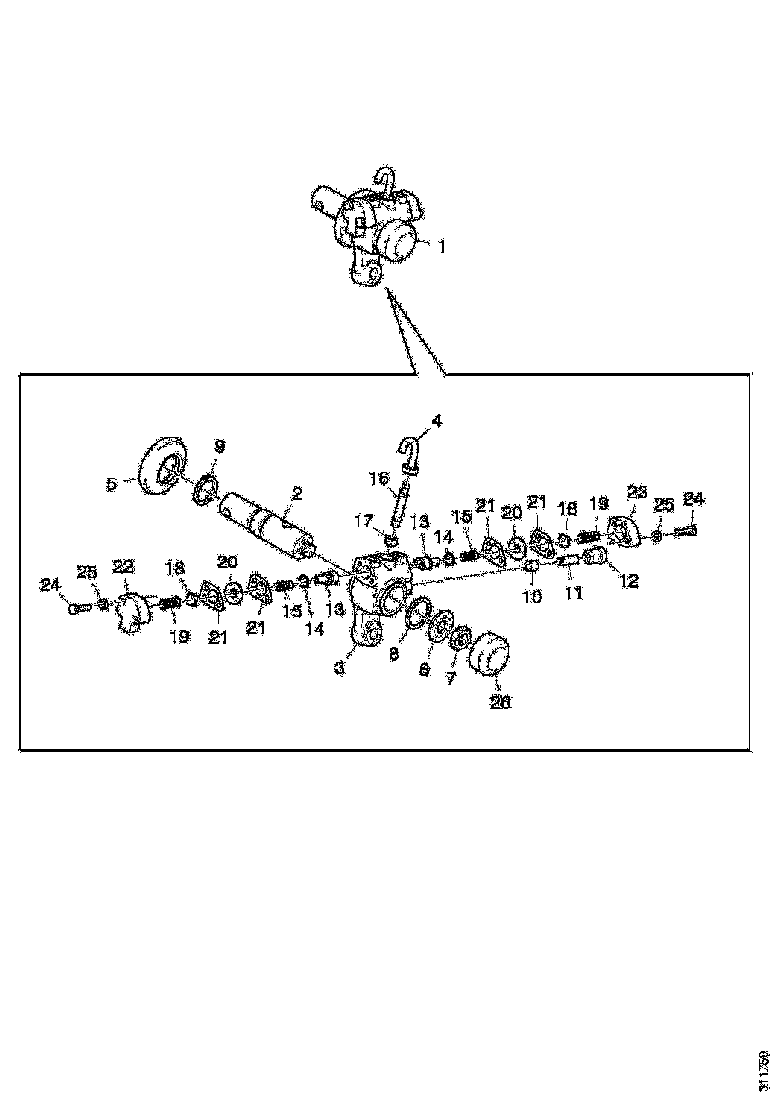 Buy 1726573 GEARSHIFT SERVO VALVE SCANIA