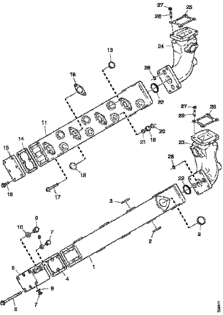Buy 1727927 EXHAUST MANIFOLD SCANIA