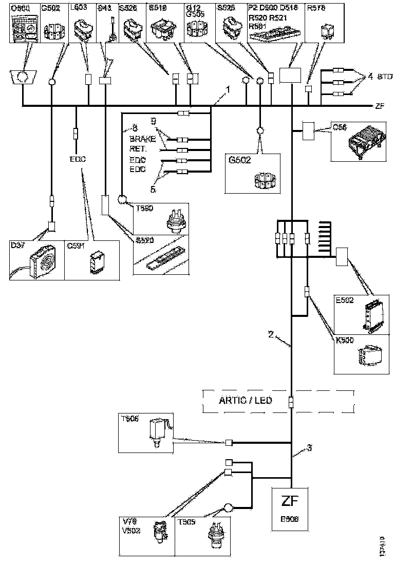Buy 1728334 CABLE HARNESS SCANIA