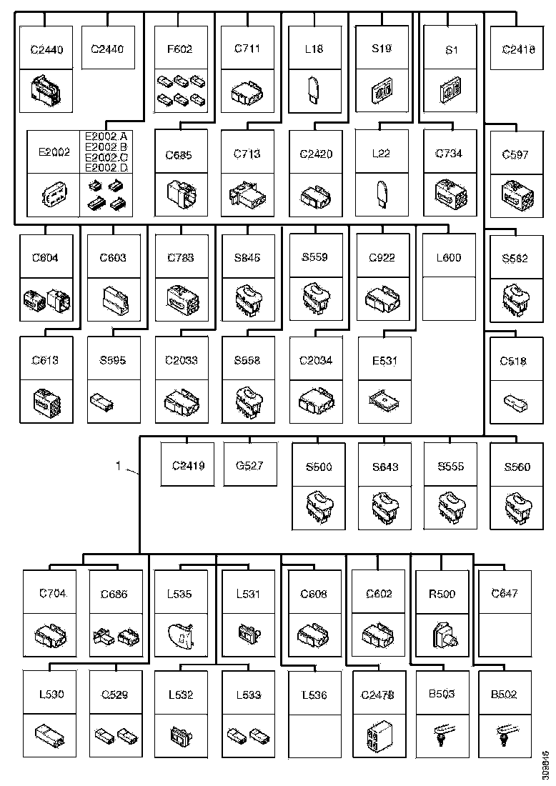 Buy 1729359 CABLE HARNESS SCANIA