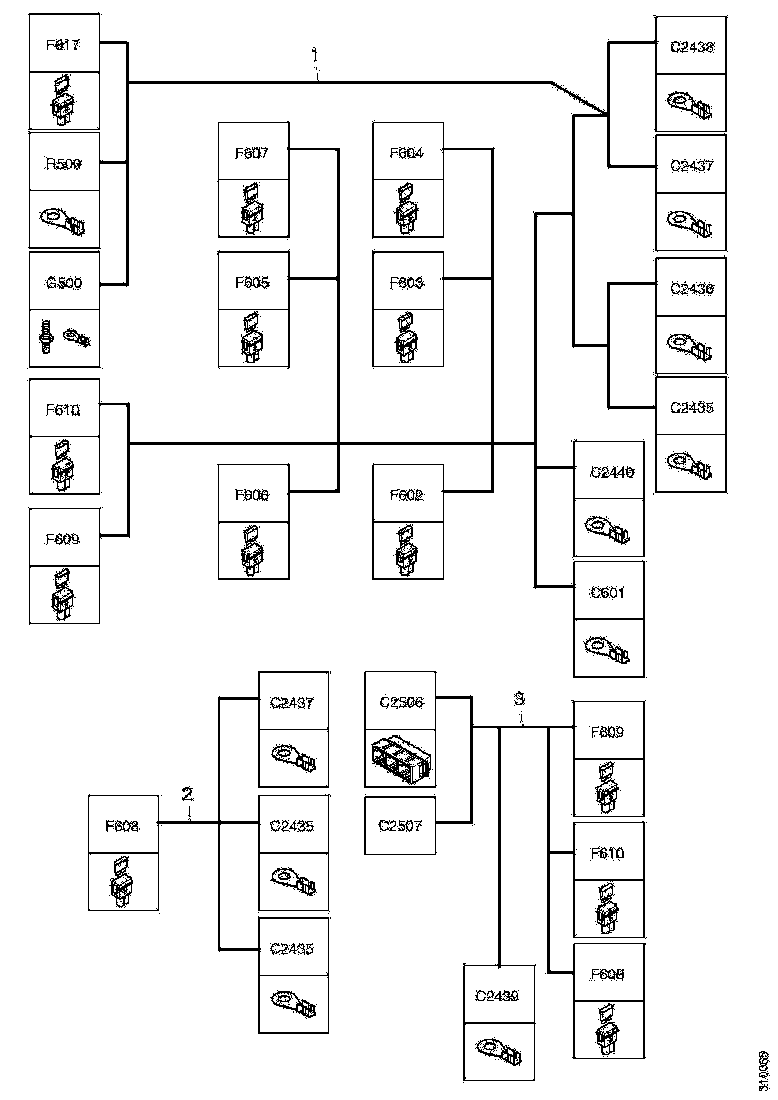 Buy 1729371 CABLE HARNESS SCANIA