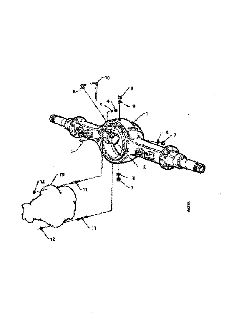 Buy 1732963 REAR AXLE SCANIA