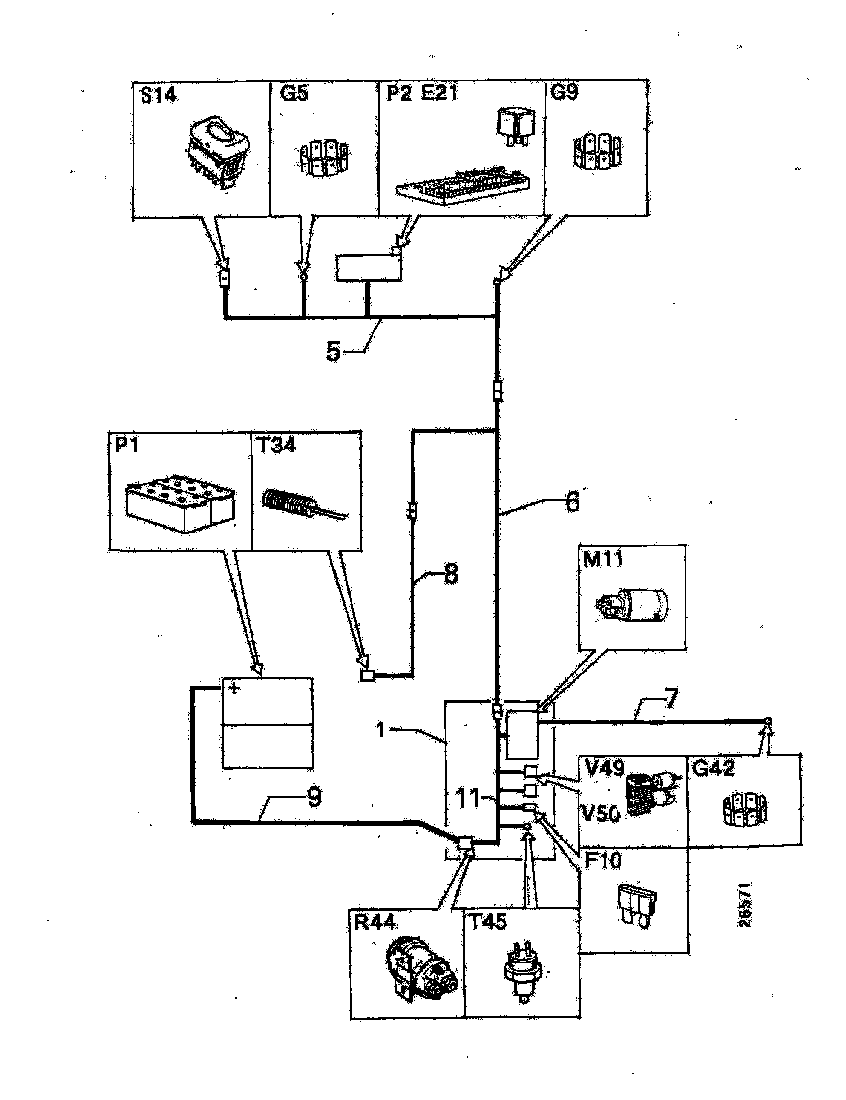 Buy 1733694 CABLE HARNESS SCANIA