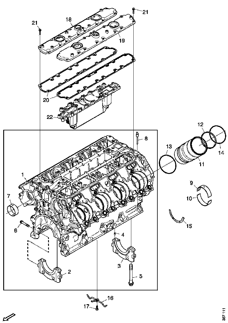 Buy 1734211 SCREW SCANIA