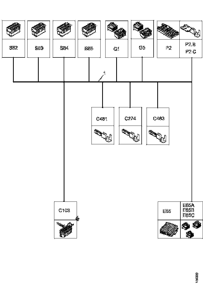 Buy 1734325 CABLE HARNESS SCANIA