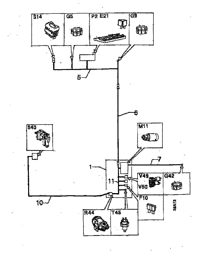 Buy 1735016 CABLE HARNESS SCANIA