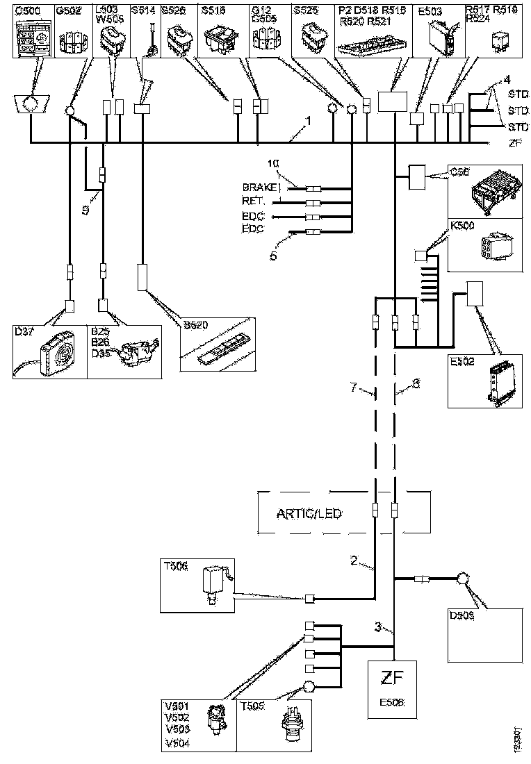 Buy 1735152 CABLE HARNESS SCANIA