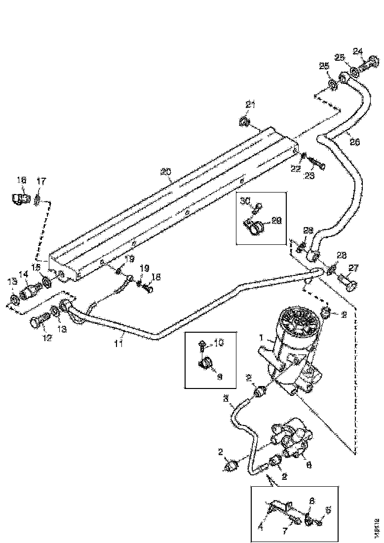 Buy 1735672 FUEL PIPE SCANIA