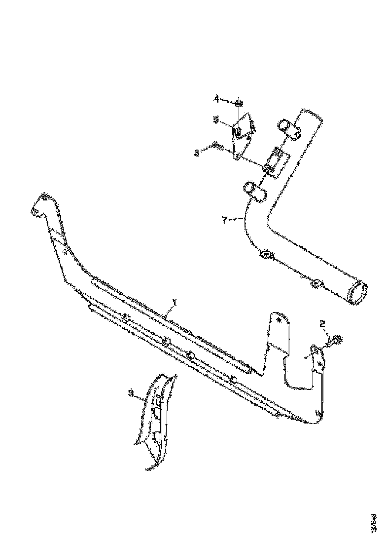 Buy 1736172 GUIDE RAIL SCANIA
