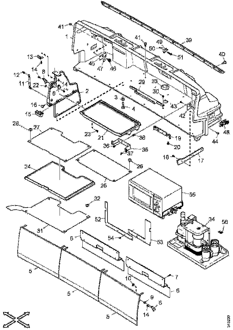 Buy 1736493 WING SCREW SCANIA