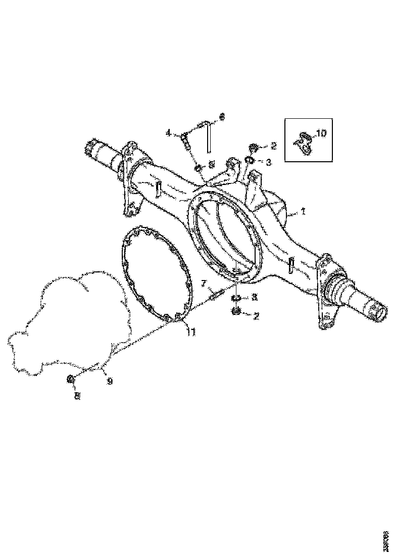 Buy 1736588 REAR AXLE SCANIA