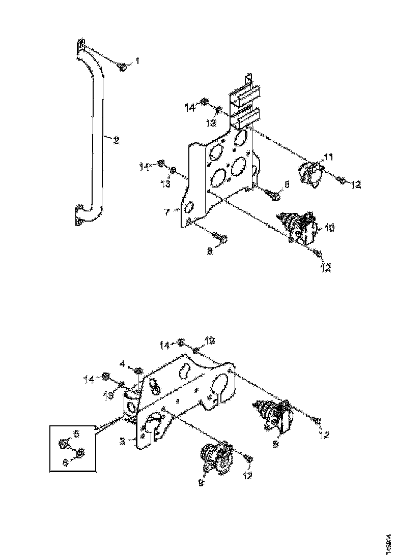 Buy 1736658 BRACKET SCANIA