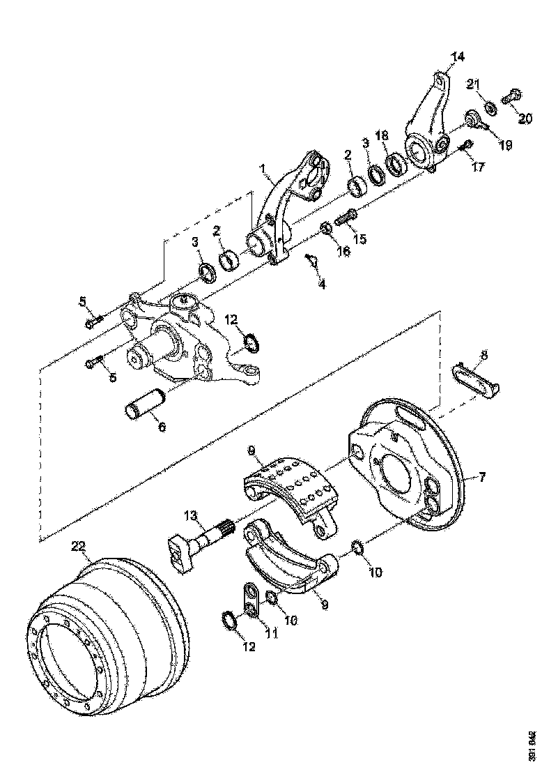 Buy 1737788 BRACKET LH SCANIA