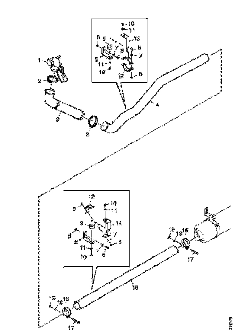 Buy 1740245 EXHAUST HO SCANIA