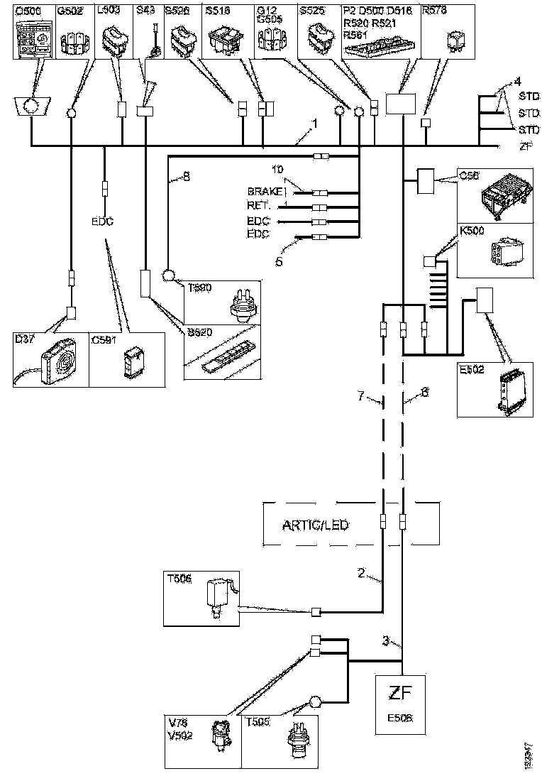 Buy 1740339 CABLE HARNESS SCANIA