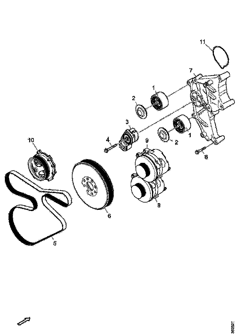 Buy 1742710 POLY V-BELT SCANIA