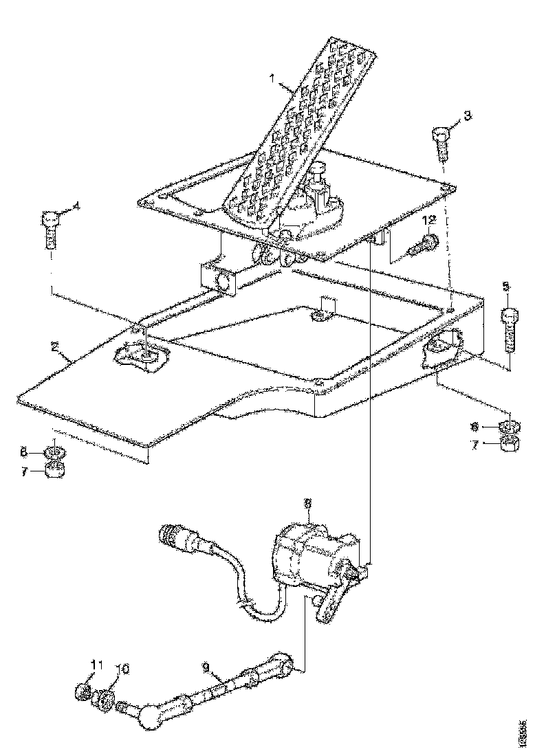 Buy 1742784 ACCELERATOR PEDAL SCANIA