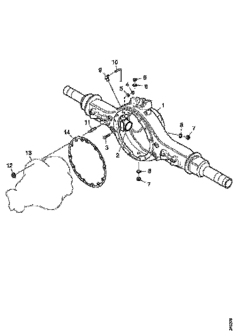 Buy 1743711 REAR AXLE SCANIA