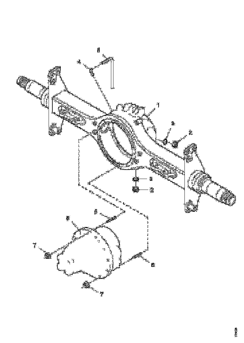Buy 1743712 REAR AXLE SCANIA