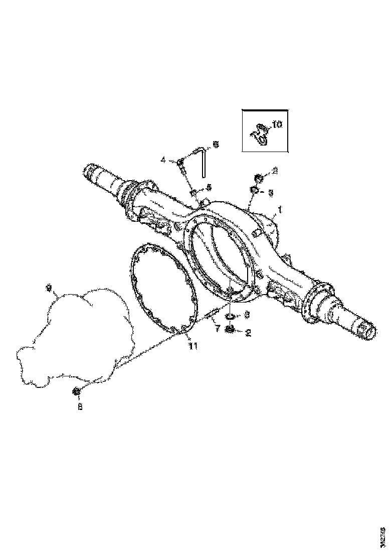 Buy 1743721 REAR AXLE SCANIA