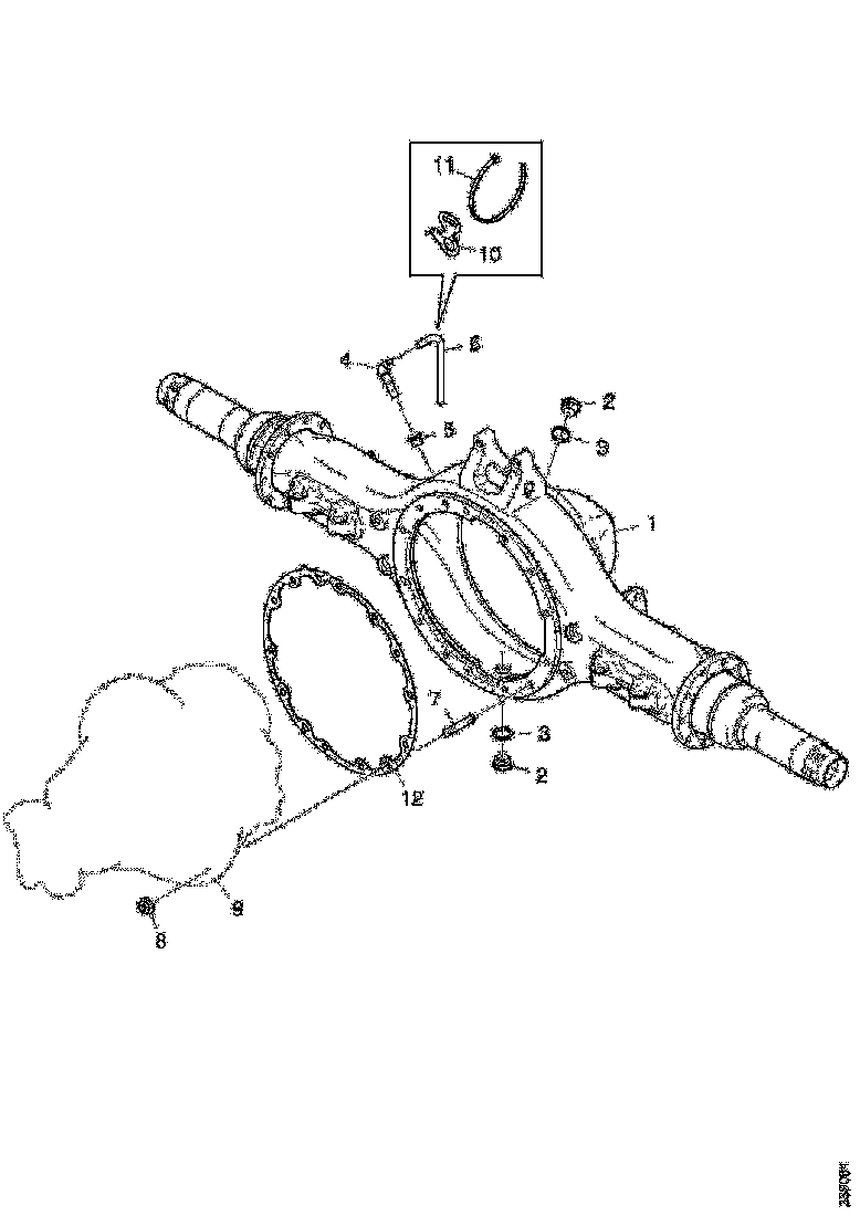 Buy 1743726 REAR AXLE SCANIA